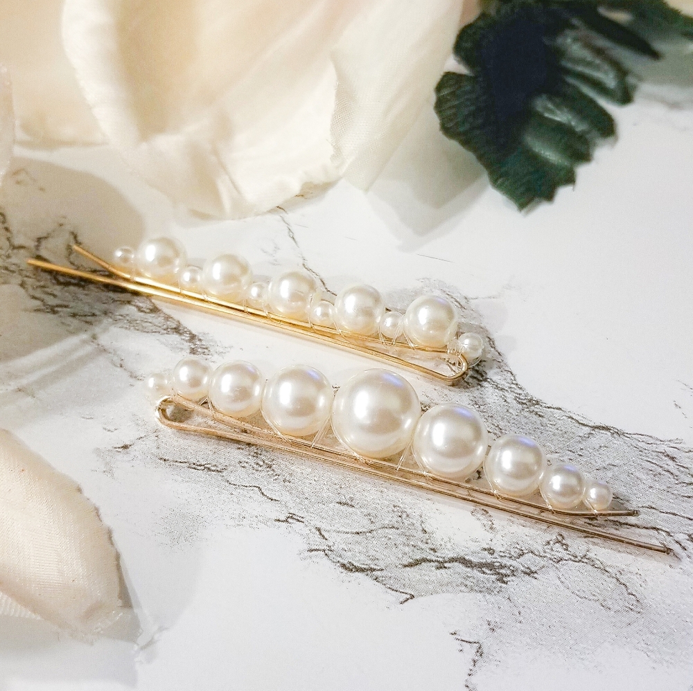 Set of Pearl Hairpins